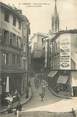 87 Haute Vienne CPA FRANCE 87 "Limoges , la place Saint Martial et rue du clocher"