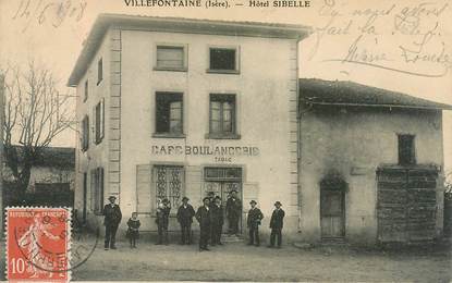 CPA FRANCE 38 "Villefontaine, Hotel Sibelle"