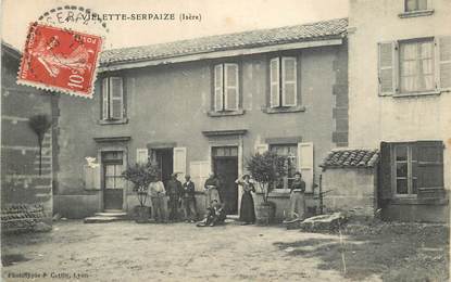 CPA FRANCE 38 "Villette Serpaize"