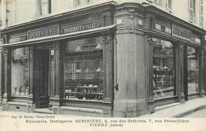 CPA FRANCE 38 "Vienne, Rue Pérouillière, Bijouterie Horlogerie"