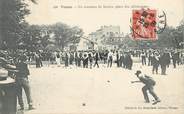 38 Isere CPA FRANCE 38 "Vienne, un concours de boules, Place des Allobroges"