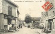 38 Isere CPA FRANCE 38 "Saint Siméon de Bressieux, Grande rue" 