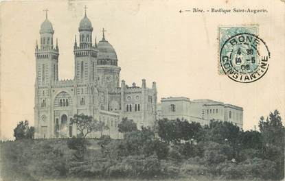 CPA ALGERIE  "Bône, basilique Saint Augustin"