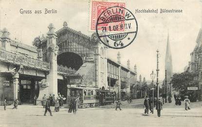 CPA ALLEMAGNE "Gruss aus Berlin, tramway"