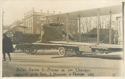  CARTE PHOTO FRANCE 54 "Nancy,  aviation, 1917"