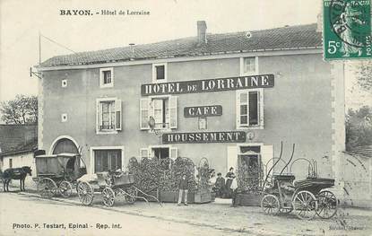  CPA FRANCE 54 "Bayon, Hotel de Lorraine"