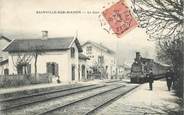 54 Meurthe Et Moselle  CPA FRANCE 54 "Bainville sur Madon, la gare" / TRAIN