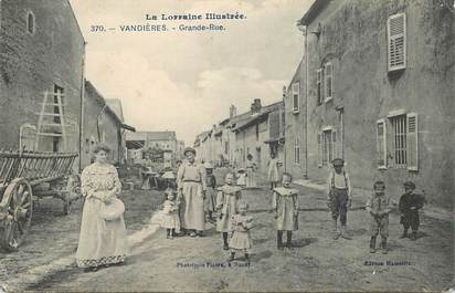  CPA FRANCE 54 "Vandières, la grande rue"