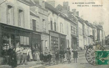 CPA FRANCE 53 "Pré en pail, la grande rue"