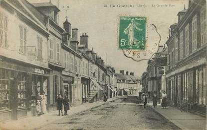 CPA FRANCE 18 "La Guerche, la grande rue"