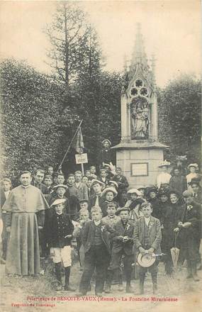 CPA FRANCE 55 "Pèlerinage de Benoite Vaux, la Fontaine miraculeuse"