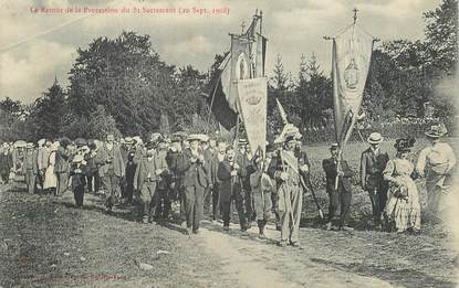 CPA FRANCE 55 "Benoite Vaux, Le retour de la Procession du Saint Sacrement, 1908"