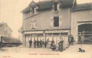 52 Haute Marne CPA FRANCE 52 "Chalindrey, Café restaurant de l'Est"