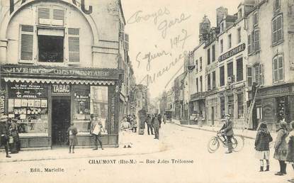 CPA FRANCE 52 "Chaumont, rue Jules Tréfousse"