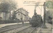 52 Haute Marne CPA FRANCE 52 "Rolampont, la gare" / TRAIN