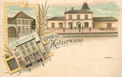 CPA FRANCE 57 "Metzervisse" / GRUSS