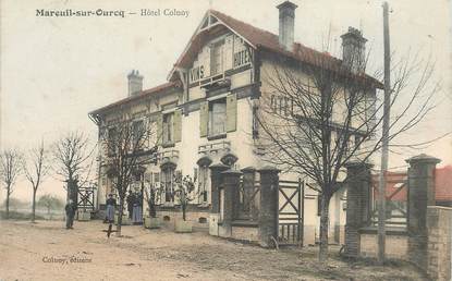 CPA FRANCE 60 "Mareuil sur Ourcq, Hotel Colnoy"