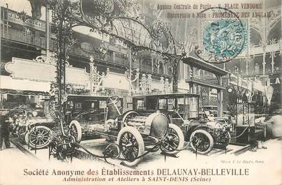 CPA FRANCE 93 "Saint Denis, Saint Denis, Etablissements Delaunay Belleville" / AUTOMOBILE