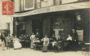75 Pari CARTE PHOTO FRANCE 75 "Paris" / COMMERCE CAFE RESTAURANT Au Rendez vous des cochers