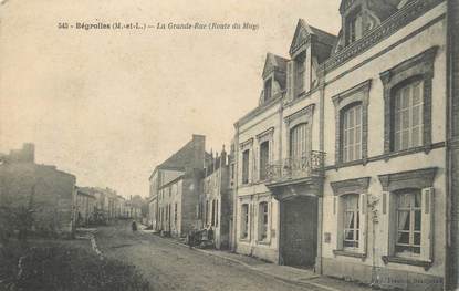 CPA FRANCE 49 "Bégrolles, la Grande rue"