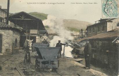 CPA FRANCE 30 "La Grand Combe, Lavage centrale" / MINE