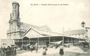 29 Finistere CPA FRANCE 29 "Brest, l'Eglise Saint Louis et les Halles"