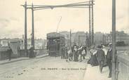 29 Finistere CPA FRANCE 29 "Brest, sur le grand pont" / TRAMWAY