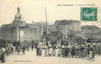 CPA FRANCE 29 "Concarneau, la porte de la ville close"