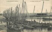 29 Finistere CPA FRANCE 29 "Douarnenez, le séchage des filets bleus"