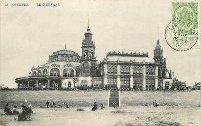 CPA BELGIQUE "Ostende, le Kursaal"