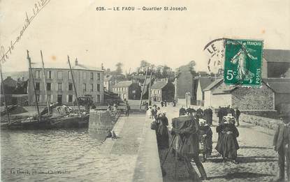 CPA FRANCE 29 "Le Faou, Quartier Saint Joseph"