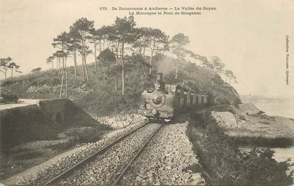 CPA FRANCE 29 "La Vallée du Goyen" / TRAIN