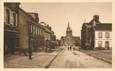 CPA FRANCE 29 "Guerlesquin, rue de l'Eglise et les Halles"