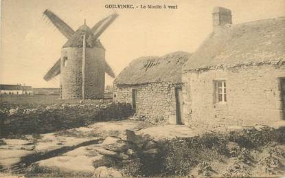 CPA FRANCE 29 "Guilvinec, le moulin à vent"