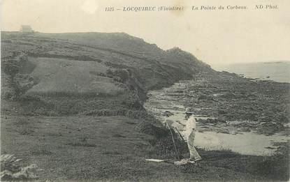 CPA FRANCE 29 "Locquirec, la Pointe du Corbeau"