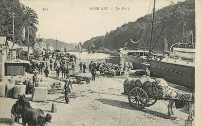 CPA  FRANCE 29 "Morlaix, le Port"
