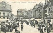 29 Finistere CPA  FRANCE 29 "Morlaix, rue d'Aiguillon et place de Viarmes"