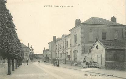 CPA FRANCE 77 "Annet, la mairie"