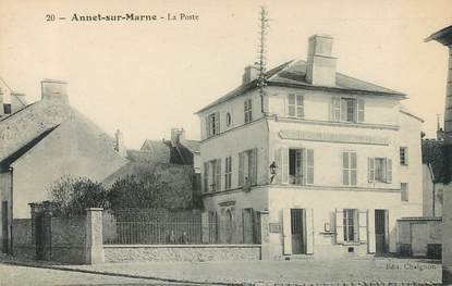 CPA FRANCE 77 "Annet sur Marne, la poste"