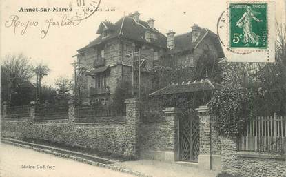 CPA FRANCE 77 "Annet sur Marne, villa des Lilas"