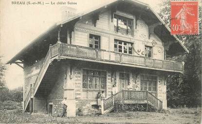 CPA FRANCE 77 "Breau, le chalet suisse"