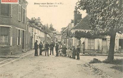 CPA FRANCE 77 "Bray sur Seine, Faubourg Saint Jean"