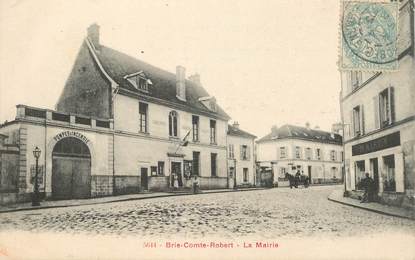 CPA FRANCE 77 "Brie Comte Robert, la Mairie"