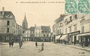 77 Seine Et Marne CPA FRANCE 77 "Brie Comte Robert, la place du marché"