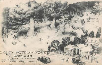 CPA FRANCE 77 "Barbizon, Grand hotel de la Foret"