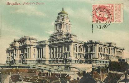 CPA BELGIQUE "Bruxelles, palais de justice"