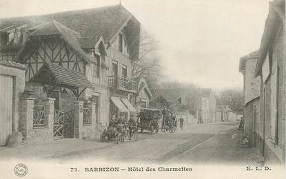 CPA FRANCE 77 "Barbizon,  Hotel des Charmettes"