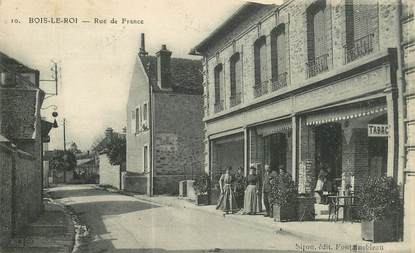 CPA FRANCE 77  "Bois le Roi, la rue de France"