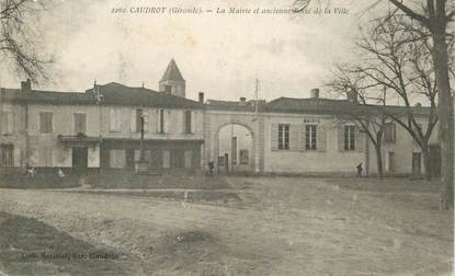 CPA FRANCE 33  "Caudrot,  la mairie"