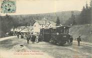 88 Vosge CPA FRANCE 88 "Le Col de la Schlucht, arrivée du premier tramway électrique"